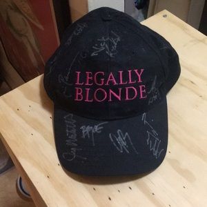 Legally Blonde the musical signed hat